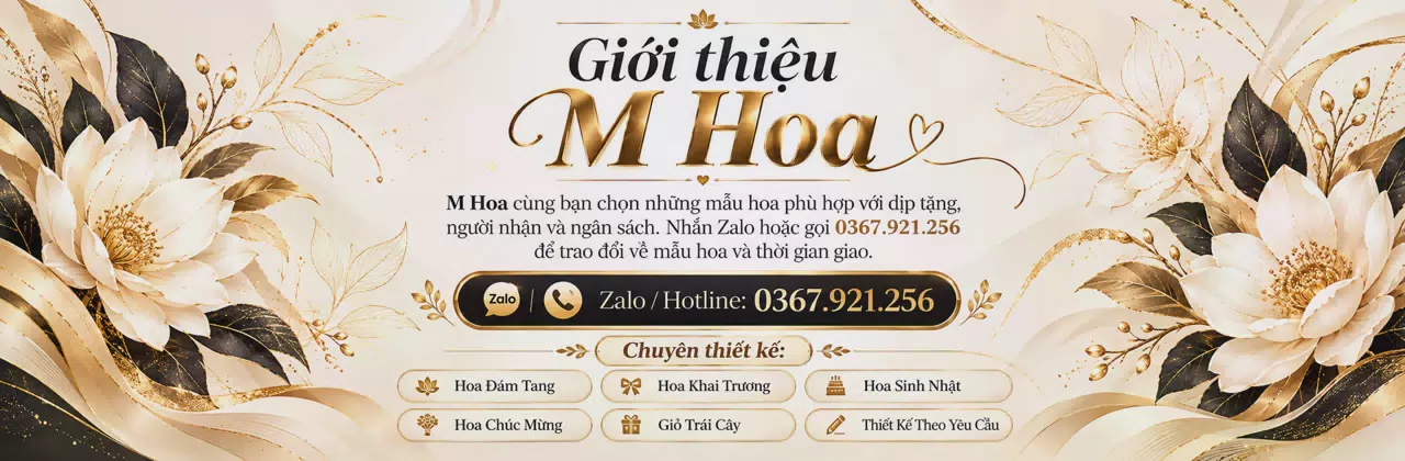 Ảnh bìa Shop hoa tươi Xã Long Phú Thuận Đồng Tháp - Để lời nhắn thêm dịu dàng